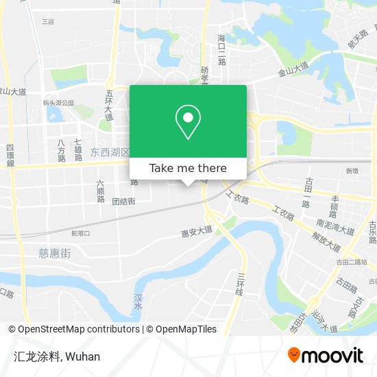 汇龙涂料 map