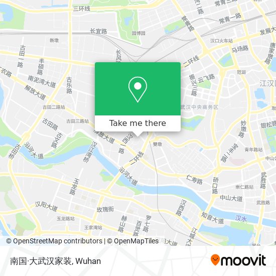 南国·大武汉家装 map