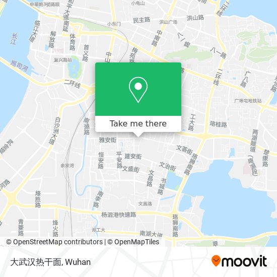 大武汉热干面 map