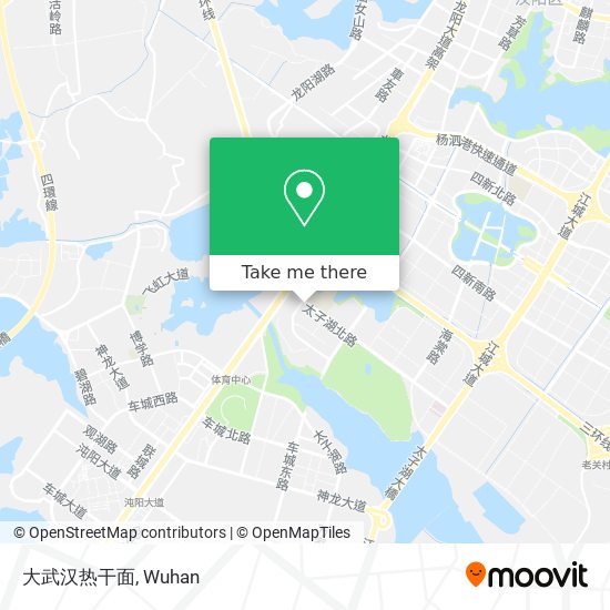大武汉热干面 map