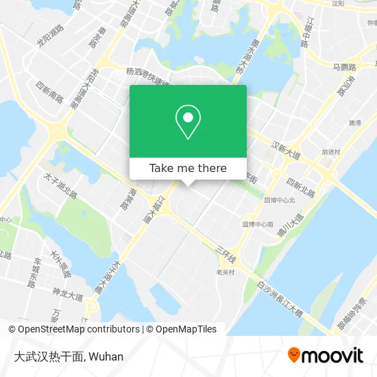 大武汉热干面 map