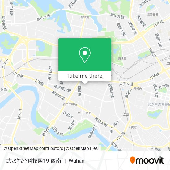 武汉福泽科技园19-西南门 map