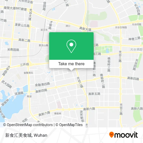 新食汇美食城 map