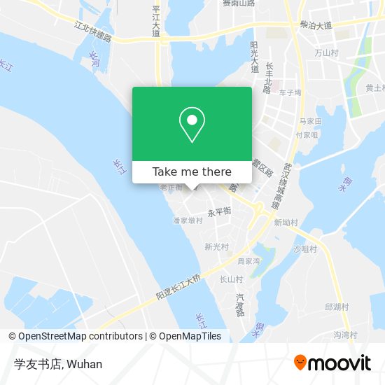 学友书店 map
