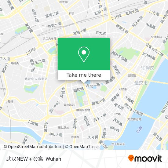 武汉NEW＋公寓 map