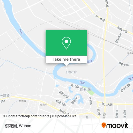 樱花园 map