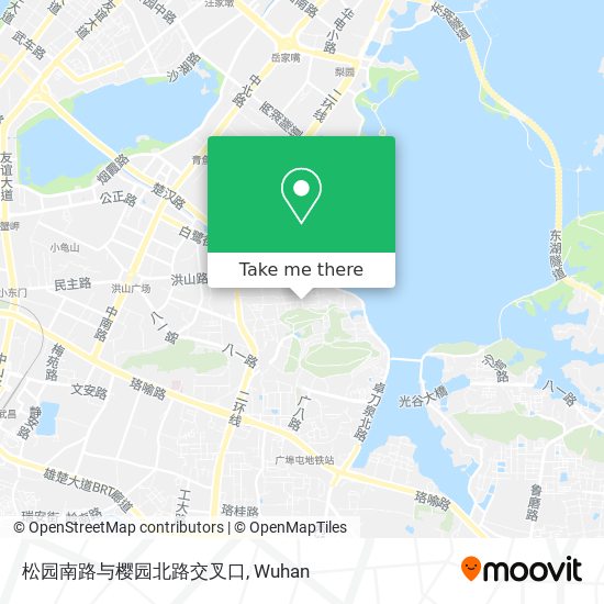 松园南路与樱园北路交叉口 map