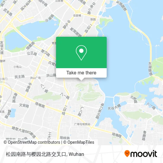 松园南路与樱园北路交叉口 map