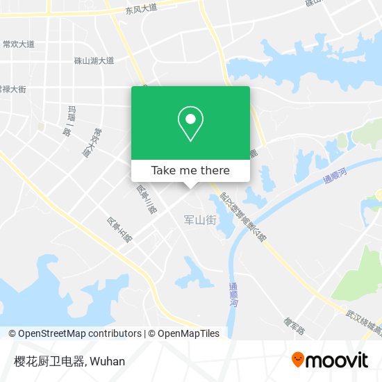 樱花厨卫电器 map