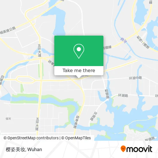 樱姿美妆 map
