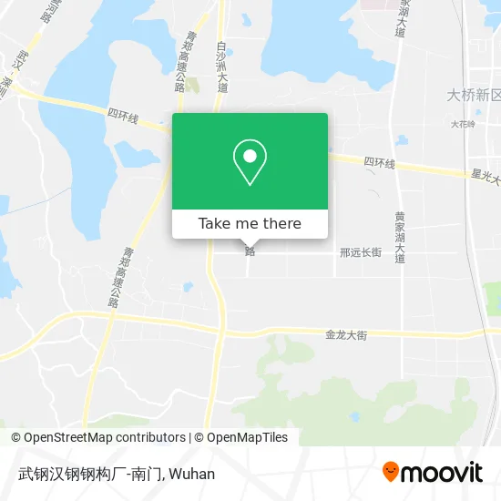 武钢汉钢钢构厂-南门 map