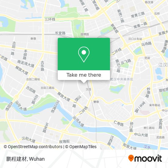 鹏程建材 map
