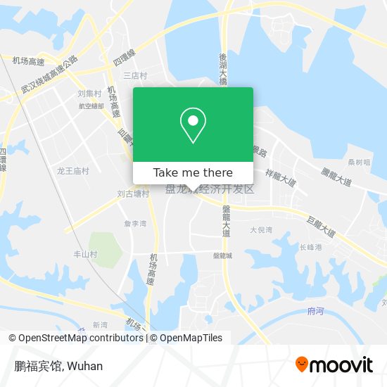 鹏福宾馆 map