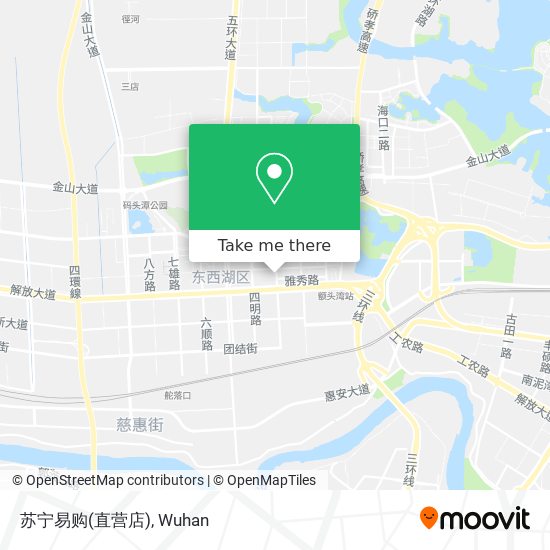 苏宁易购(直营店) map