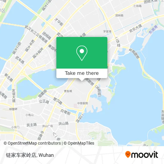 链家车家岭店 map