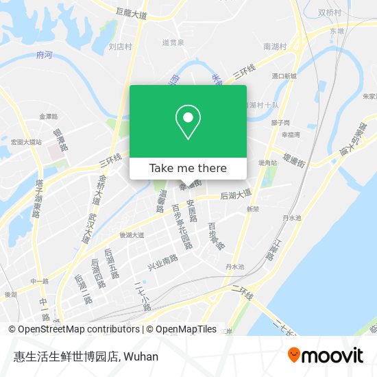 惠生活生鲜世博园店 map