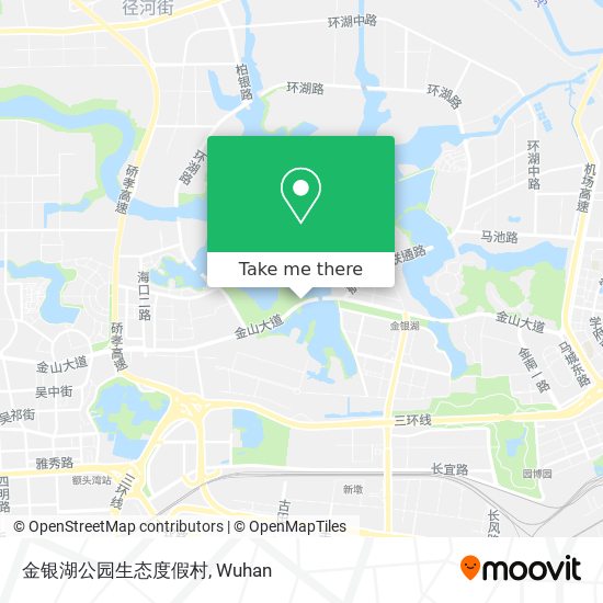 金银湖公园生态度假村 map