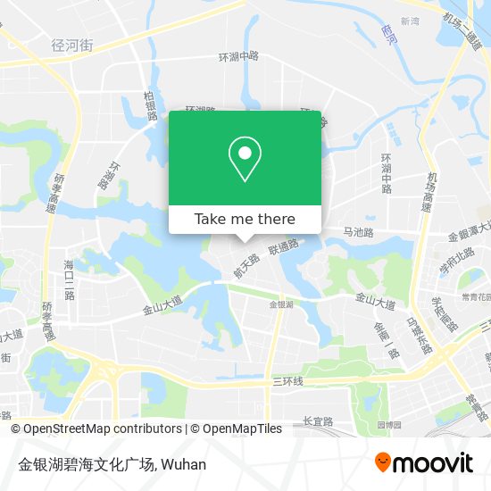 金银湖碧海文化广场 map