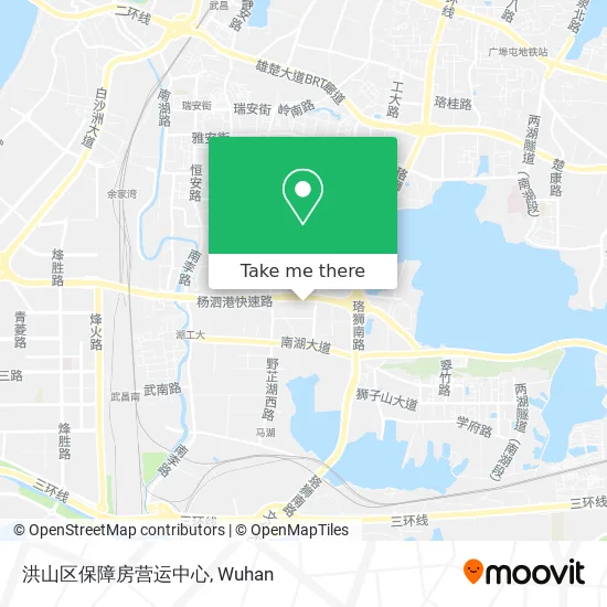 洪山区保障房营运中心 map