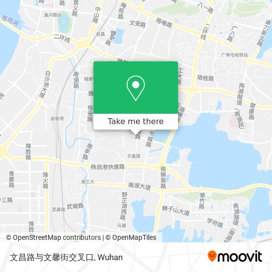 文昌路与文馨街交叉口 map