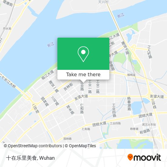 十在乐里美食 map