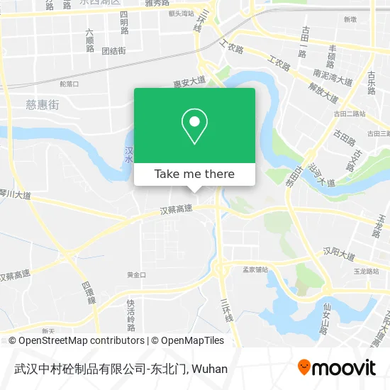 武汉中村砼制品有限公司-东北门 map