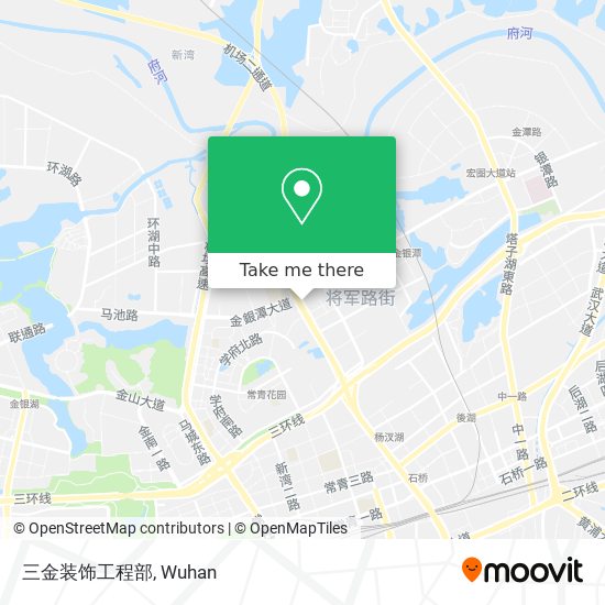 三金装饰工程部 map