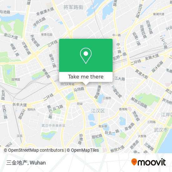 三金地产 map