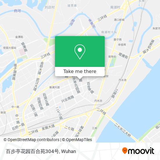 百步亭花园百合苑304号 map