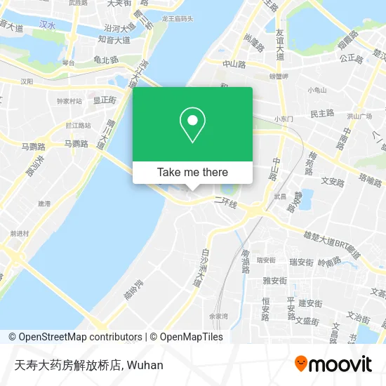 天寿大药房解放桥店 map