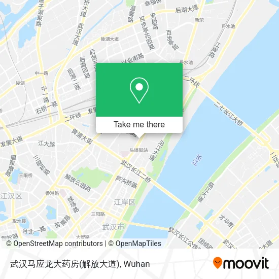 武汉马应龙大药房(解放大道) map