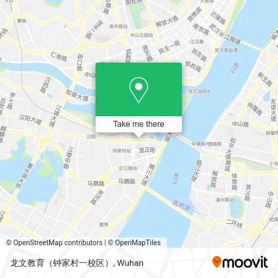 龙文教育（钟家村一校区） map