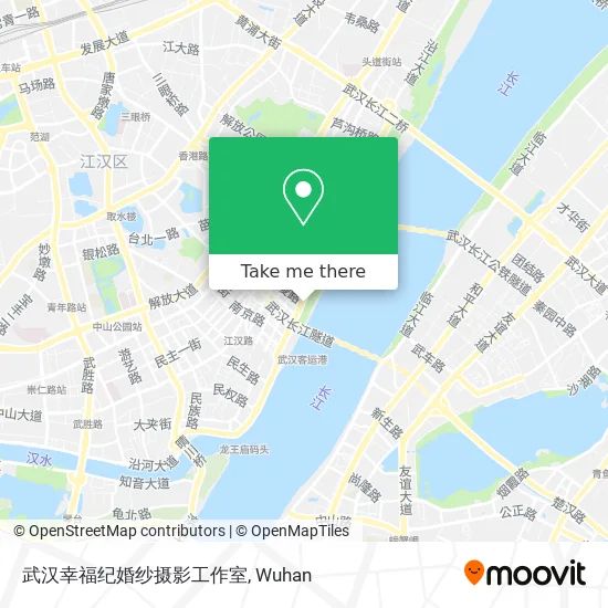 武汉幸福纪婚纱摄影工作室 map