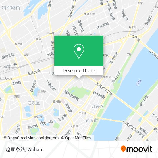 赵家条路 map