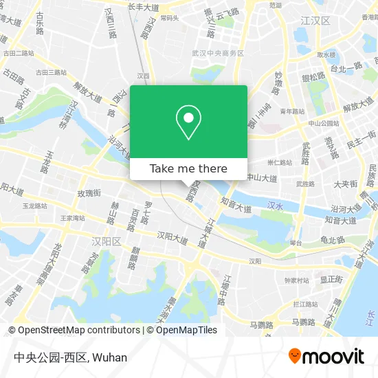 中央公园-西区 map