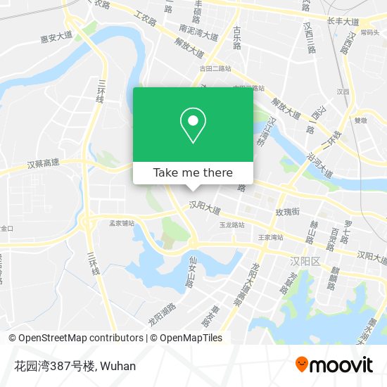 花园湾387号楼 map