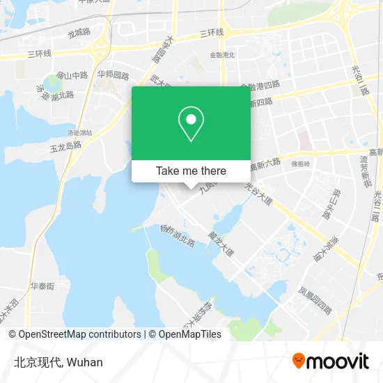 北京现代 map