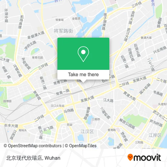 北京现代欣瑞店 map