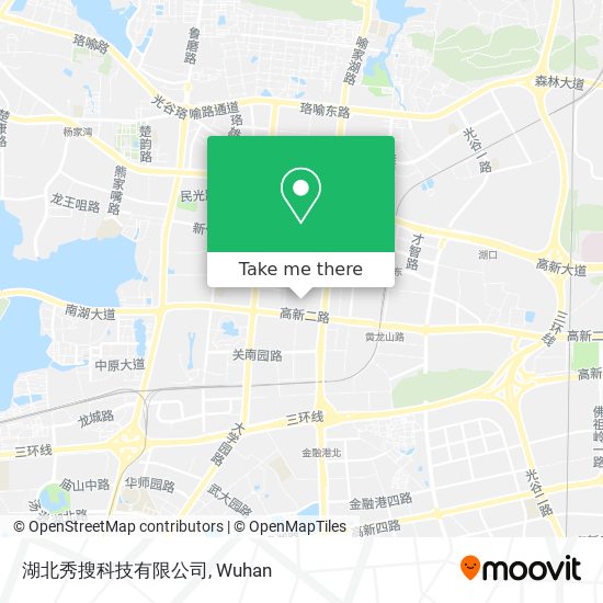 湖北秀搜科技有限公司 map