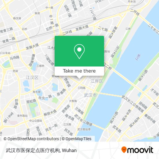 武汉市医保定点医疗机构 map