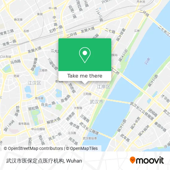 武汉市医保定点医疗机构 map