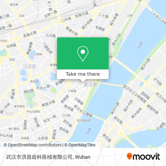 武汉市洪昌齿科医棫有限公司 map