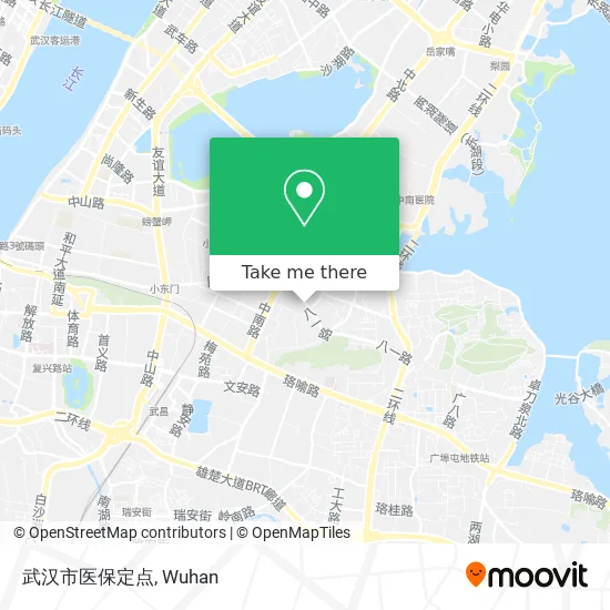 武汉市医保定点 map