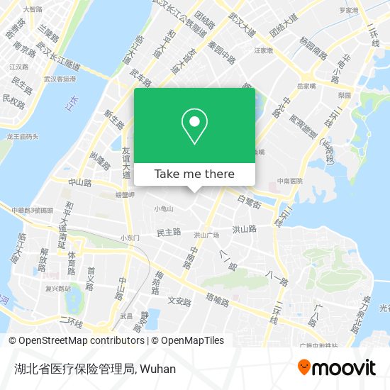 湖北省医疗保险管理局 map