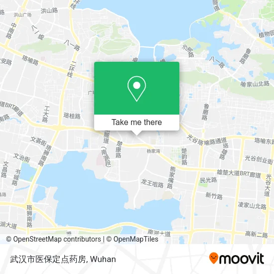 武汉市医保定点药房 map