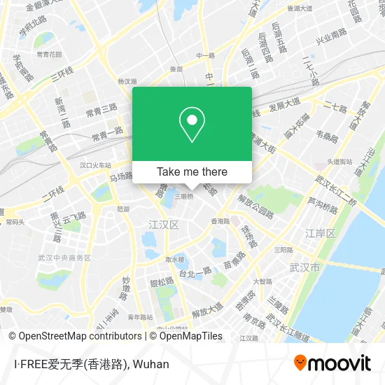I·FREE爱无季(香港路) map