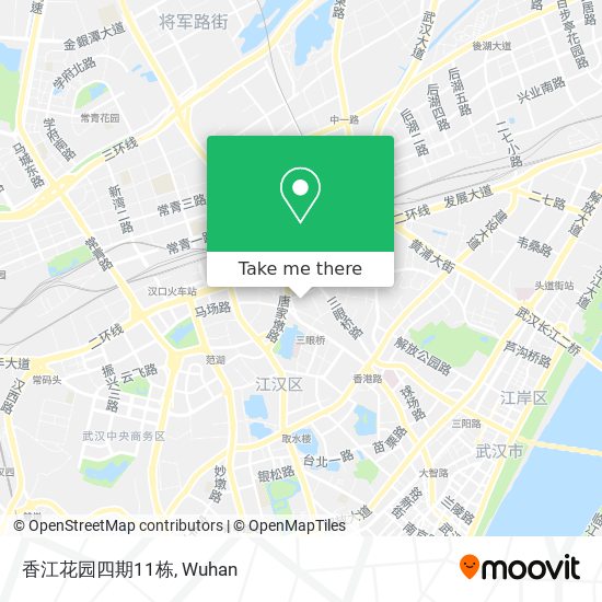 香江花园四期11栋 map