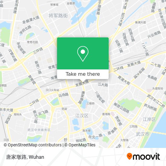 唐家墩路 map