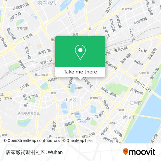唐家墩街新村社区 map