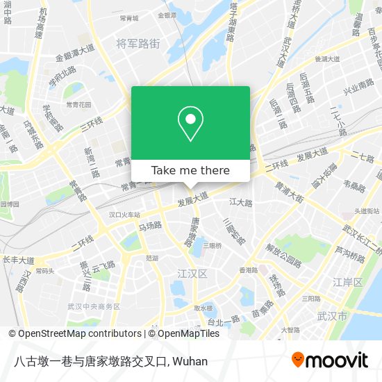 八古墩一巷与唐家墩路交叉口 map